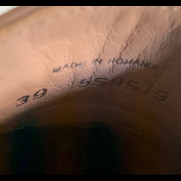 Miu Miu | Textured Leather Loafers w/ Metal Cap Toe - Picture 12 of 16